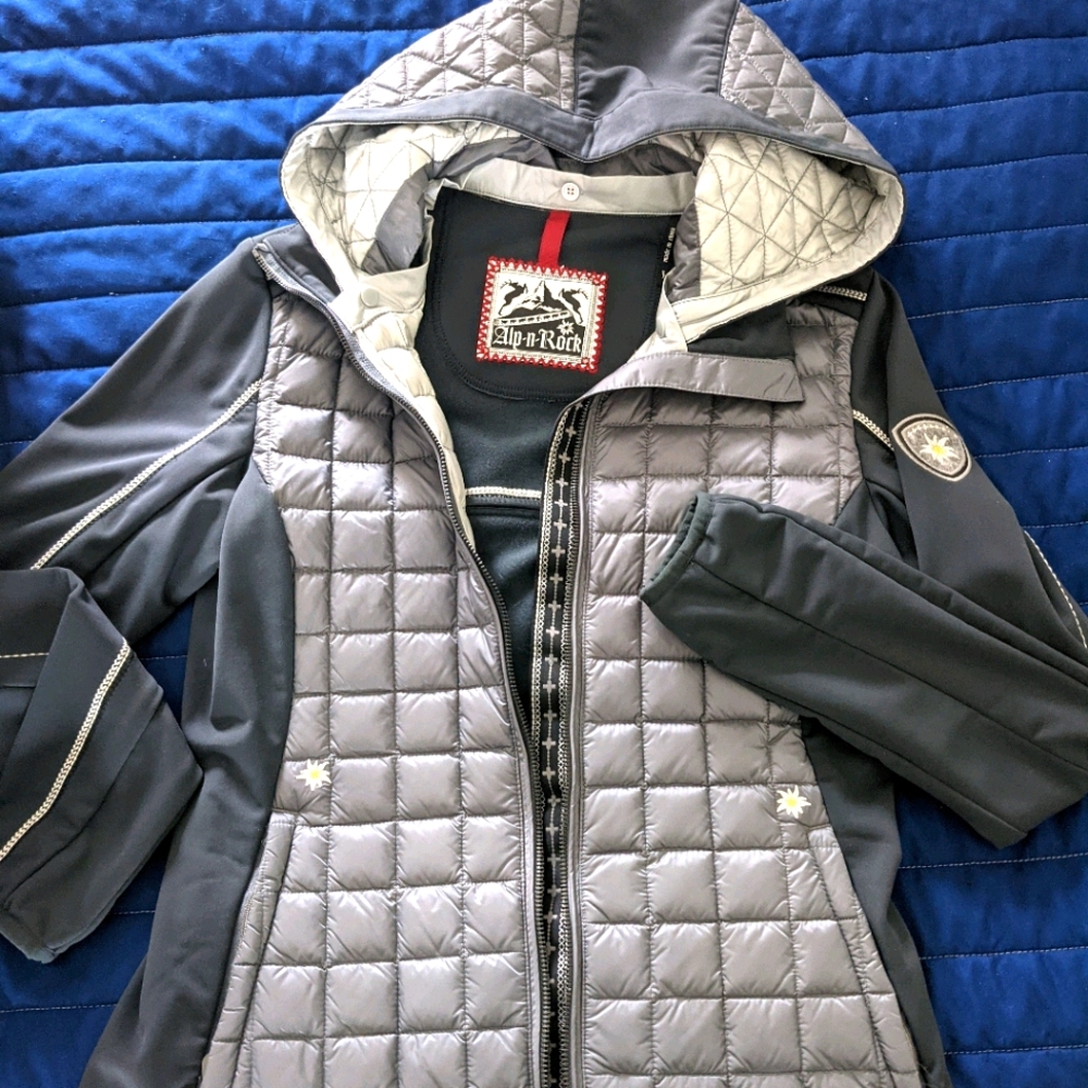 Alp n Rock apre ski jacket- medium
